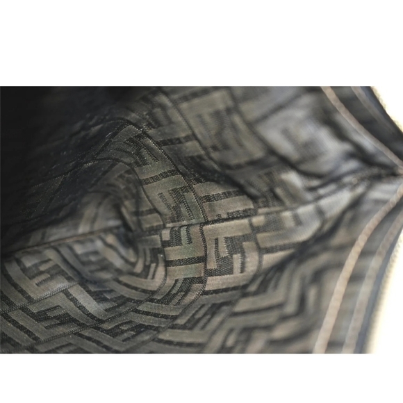Authentic FENDI Zucca Clutch Nylon & Leather clutch - Picture 7 of 9